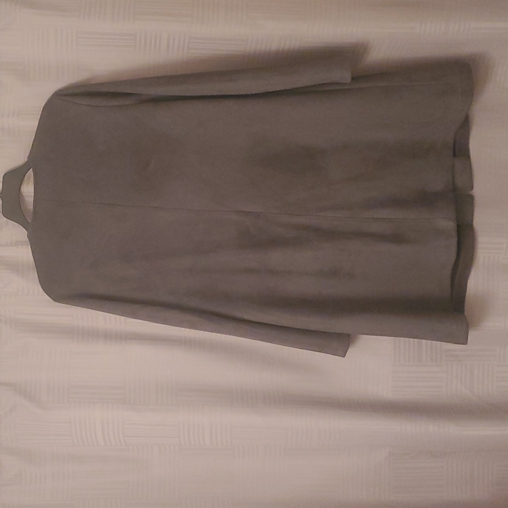 Gray Long Jacket - image 5
